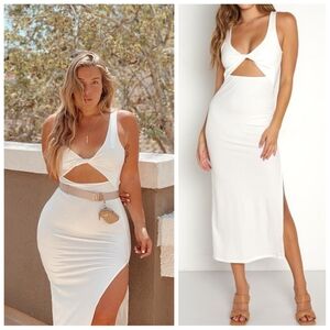 L*SPACE Nico Dress in Cream | REVOLVE Size Medium